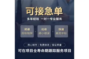 勉县标书方案安装工程投标文件 小金标满意付款靠谱省心八年经