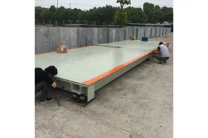 80吨数字式电子地磅 货车称重80t大型磅秤 80T浅基坑汽车衡