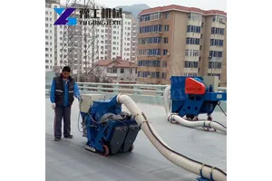 路面混凝土沥青桥梁楼层钢板除锈抛丸机打毛机