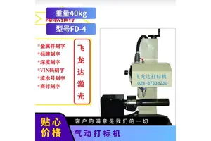 飞龙达激光打标机FD-4型 金属非金属打码一体机
