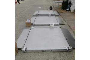 食品厂1乘1米不锈钢小地磅 5吨耐腐蚀磅秤 汉衡5t防水电子平台秤