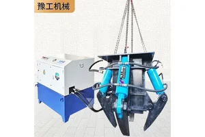 工程桥梁地基挖掘机 工地钢筋混泥土桩头破碎机