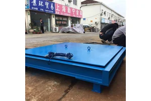 1×1米电子防爆平台秤 防爆区域用3吨本安型地秤 3t化工用磅秤