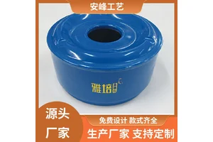 安峰工艺 创意新款家用烟缸 方形印字塑料烟灰缸 规格齐全