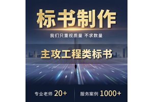 铜川标书代写投标线材投标文件 小金标出稿速度较快制作有经验
