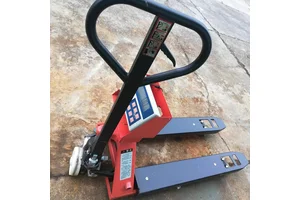 2吨带打印手拉叉车秤 2t液压车电子秤 汉衡两吨自动称重叉车