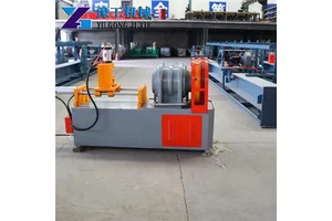 超前小导管缩尖头机数控导管削尖机高频加热隧道支护钢管尖头机