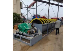 单双螺旋洗砂机 川世茂 工业专用沙场洗砂洗石 洗净率高