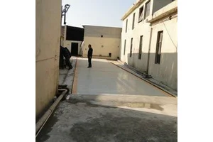 120吨3.4乘24米浅基坑式汽车衡 100吨电子大地磅 大型地秤定制