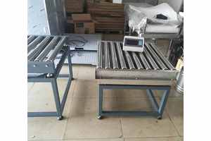 流水线电子输送称 在线检重滚筒秤 大量程滚轴电子秤