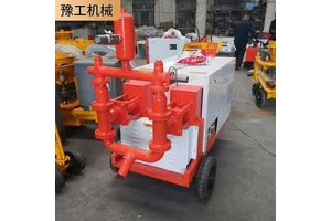 双缸液压砂浆泵 灌浆泵可垂直输送 隧道工程高压水泥砂浆注浆机