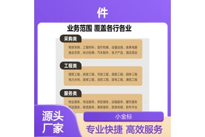 小金标标书制作专家 高中标率 专业定制 品质保证