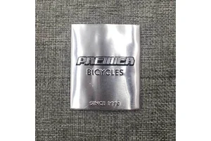 老凤头 raleigh 自行车头标 标牌 金属贴纸 死飞 折叠车车标定制