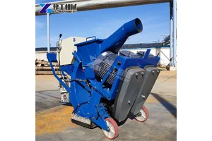 抛丸机小型550手推移动式桥面打毛机钢板除锈270混凝土路面抛光机