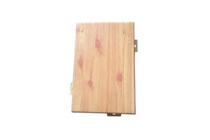 仿木纹铝单板 耐老化性能好 减少材料资源的浪费