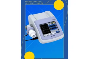 美能便携式肺功能检查仪AS-507双向流速传感器检测仪