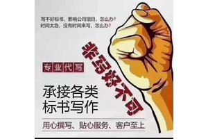 延安标书竞代写办公用品投标文件 小金标图文并茂定制服务