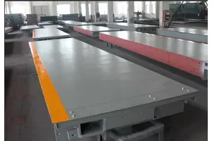 150吨出口式地磅 3.2乘20米U型梁电子汽车衡 150t数字式地秤