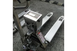 1.5吨不锈钢叉车秤 汉衡1.5t防水称重叉车 1500kg耐腐蚀地牛秤