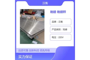 汉衡0~5吨地磅 物流货物称重4-20ha输出声光报警移动防爆地磅秤