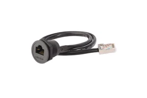 LSHITECH龙仕 RJ45母座延长线 百兆网口传输 可定制线长