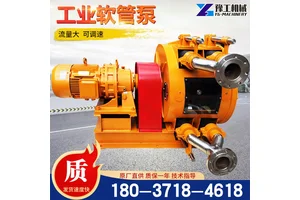 软管泵变频水泥发泡输送粘稠液体大流量工业挤压泵抗腐蚀软管