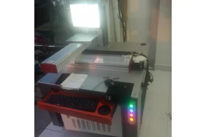 飞龙达激光打标机 金属激光打码机 流水线刻字设备