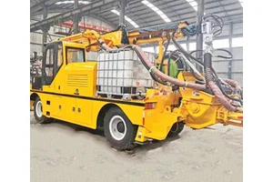 可靠性高适应性好 全自动混凝土湿喷台车 铁路施工湿喷机械臂