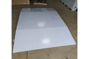 汉衡SCS-2t超低台面电子地磅 工业触摸屏带接口输出 防水碳钢地秤