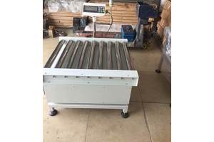 零食厂专用流水线滚轮电子秤 动力输送电子滚筒秤 产线辊道秤