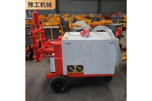 挖掘机清淤泵 双缸液压砂浆泵 钩机耐磨浓浆泵 长期供应