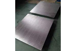 3吨不锈钢地磅 食品厂用工业称重控制电磁阀门开关定量平台秤