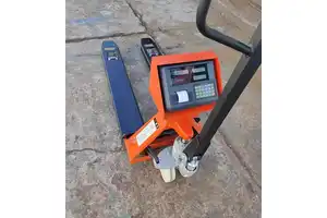 0~3吨手叉车 货场搬运防爆连wifi带蓝牙打印手推液压叉车秤