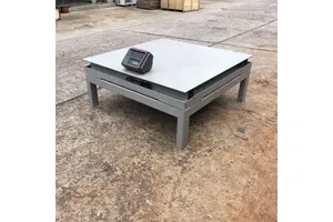 0.8*1米防爆电子地磅 2吨本安型地磅秤 2000kg加厚地秤