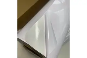 福起140G双淋导气槽车贴 铜钱纹亮面防水 适用公交地铁商超汽车