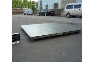 1-3吨防爆地磅 化工不锈钢304 防腐蚀4-20ha输出电子地磅秤