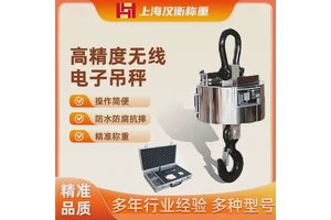 钢材市场无线数传10t行车电子吊秤 带大屏幕十吨吊钩电子秤多功能