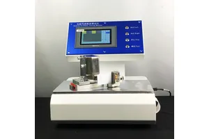 猎德纸张纸板弯曲挺度测试仪 挺度试验仪 塑料丝弯曲挺度