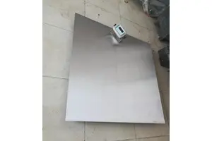 3吨电子地磅 食品厂用本安型防爆输出4-20mA信号平台秤 1*1米