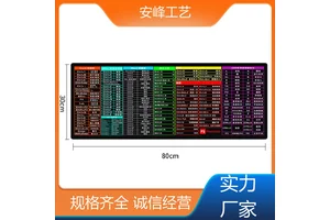 个性礼品网吧办公桌垫 橡胶游戏广告鼠标垫 厂家批发 安峰工艺