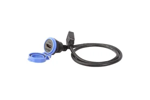 LSHITECH高清数据连接器HDMI防水工业插头 支持4K 2.0版本