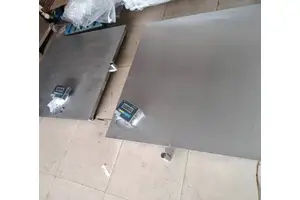 5吨不锈钢地磅 食品厂洁净区用带RS485接口输出打印平台秤1*2米