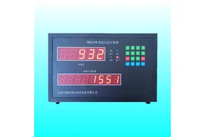 中盈环球出口型尿素厂包装生产线自动智能计数器系统英文操作面板