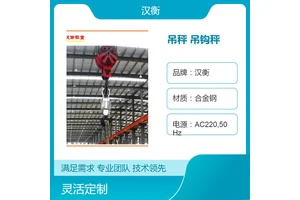 汉衡无线吊秤ocs 合金钢材质 广泛用途数显吊钩秤