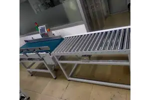 电子滚筒秤 全自动分拣检重连PLC控制输出带RS485接口滚轴秤