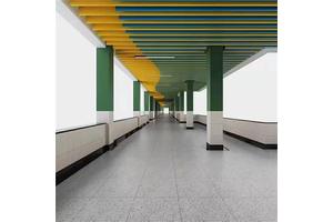 室内吊顶装饰铝方通 隔热性能好 刚性好 韧性高