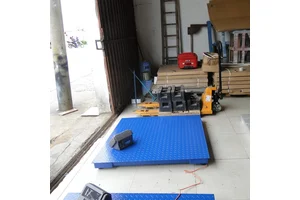 汉衡打印小地磅 3吨带打印地秤 厂家定制电子磅秤1米乘1米