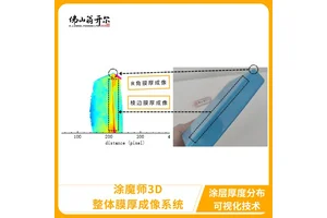 涂魔师coatmaster 3D曲面测厚系统 新能源汽车水冷管涂层在线膜厚监控 COATMASTER代理翁开尔