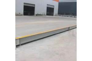 前四后八车100吨地磅 14米100t电子汽车衡 汉衡14m汽车过磅秤