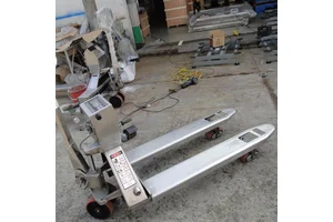 2吨不锈钢电子叉车秤 防水防腐地牛电子秤 称重搬运拖车秤